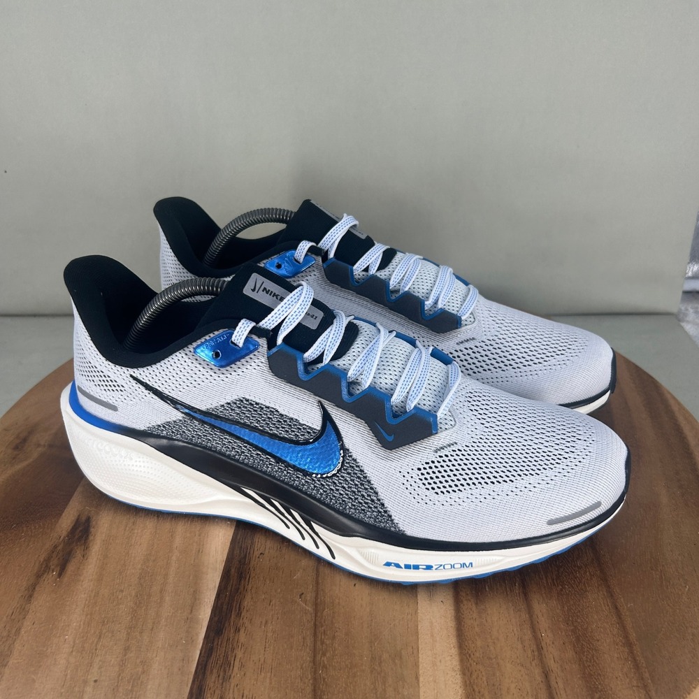 Nike Air Zoom Pegasus 41 Athletics White Blue Black HV5218-100 Mens Size 10.5